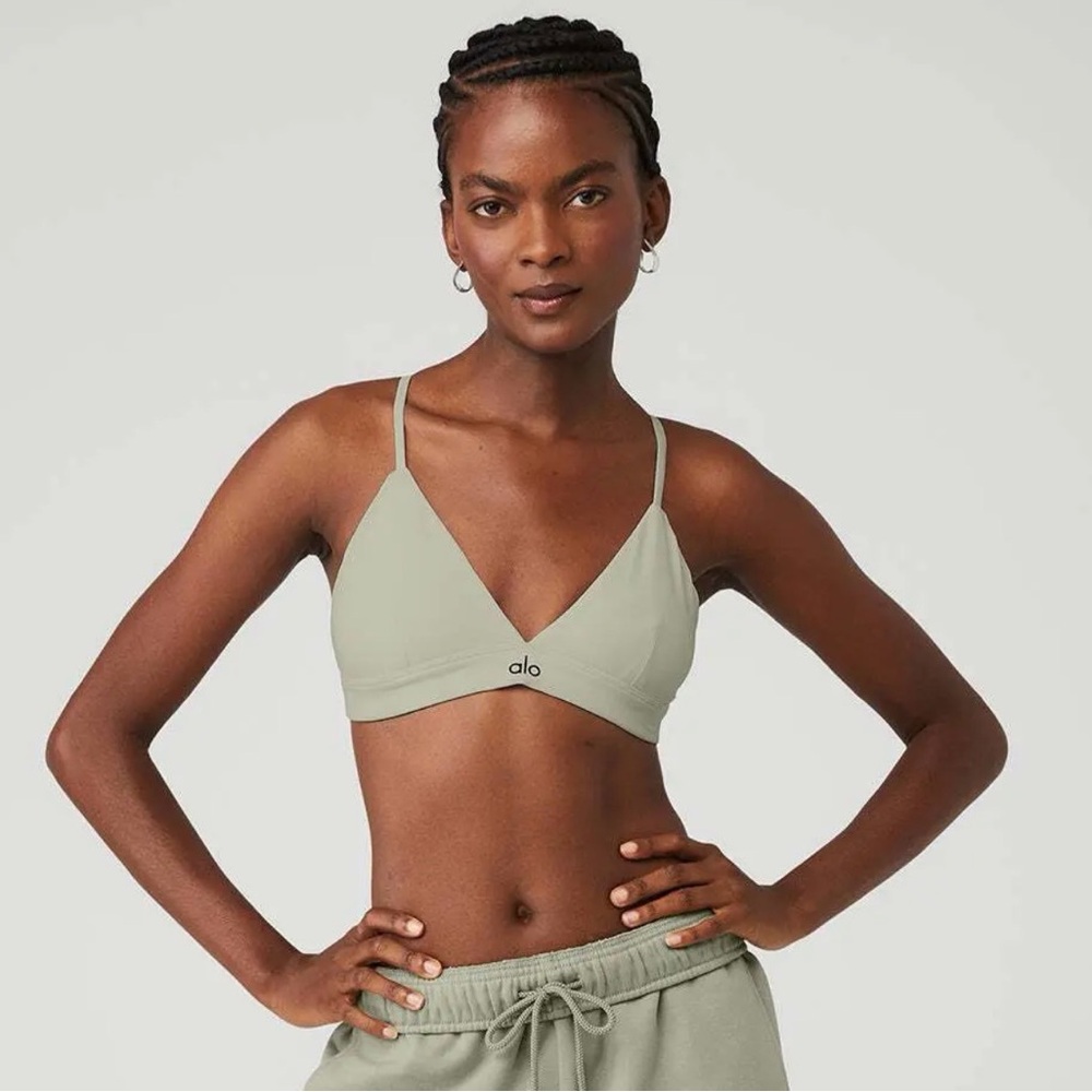 ALO Yoga Limestone/Sage Splendor Bralette